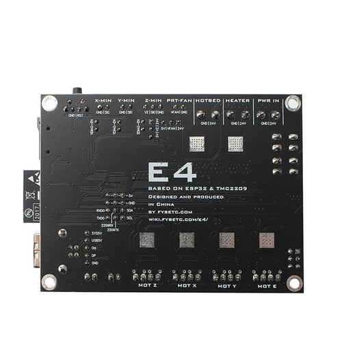 3D打印机主板 E4 V1.0 ESP32主板控制板 集成TMC2209驱动 带WIFI