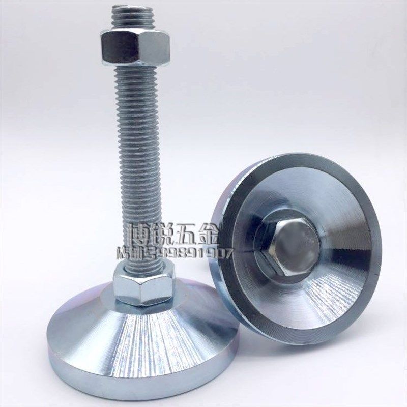 重型机械机脚 蹄脚杯 调整脚 金属调节脚 地脚螺丝 底盘80 M16M20