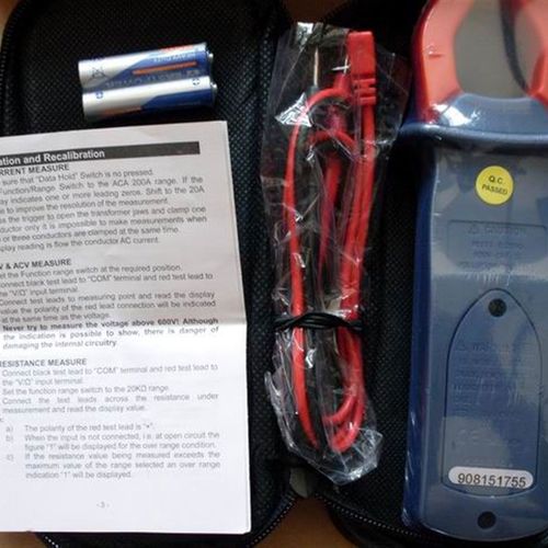 钳型表 数字钳形表 DT200 数据保持功能 漳州威华电子厂家直销