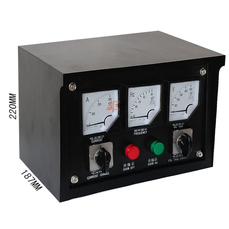 三相380V无刷交流同步柴油发电机配件电流仪表配电箱接线箱开关箱