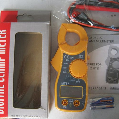 迷你钳形表 数字钳型表MT87 背光钳表MT87L 漳州威华电子厂家直销