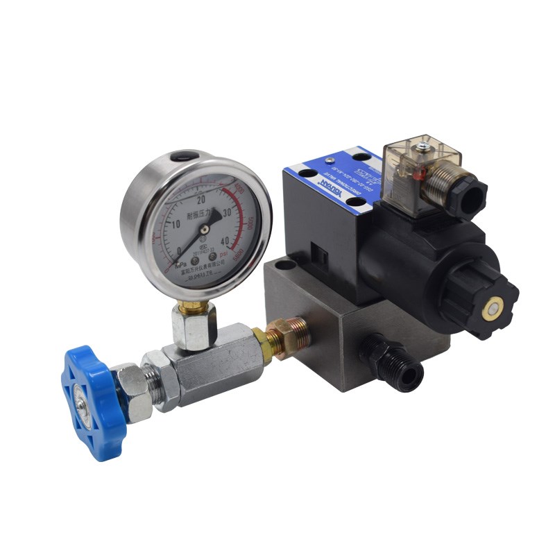 二位二通三通4WE6油路块泵站阀组通径10集成阀电磁阀DSG溢流阀1路