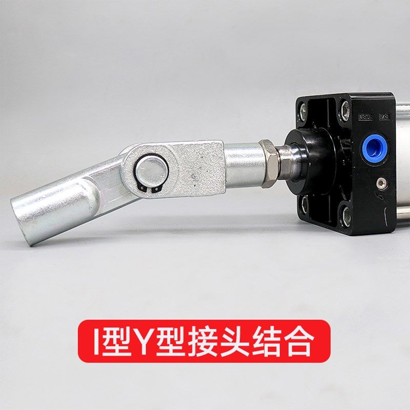 SC气缸附件配件大全Y/I型接头法兰板FA单耳CA双耳CB鱼眼浮动接头