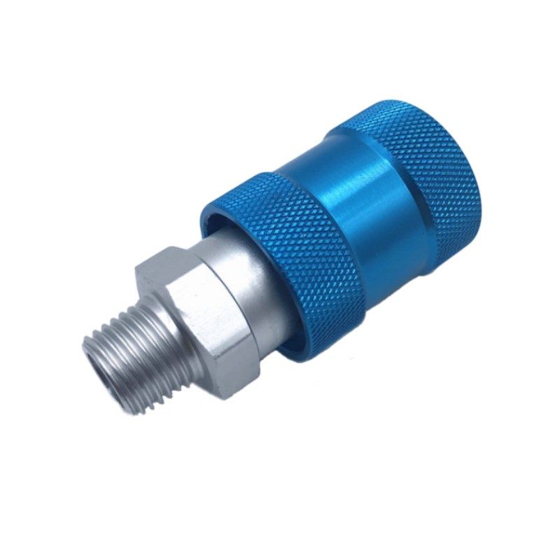 滑动开关气阀门气动元件手滑阀HSV-06 08 10 15  排气阀手推阀1/4