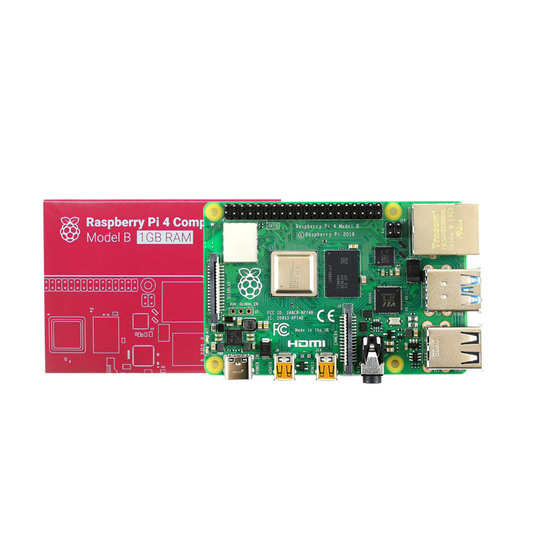 树莓派4代B型 RaspberryPi4 4B 8GB 开发板编程AI入门套件 Python