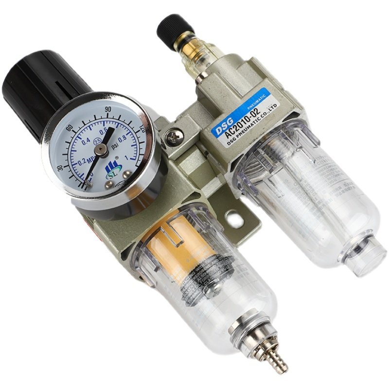 AC2010-02空压机油水分离器AW30AL调压过滤气源处理二联件3010-03