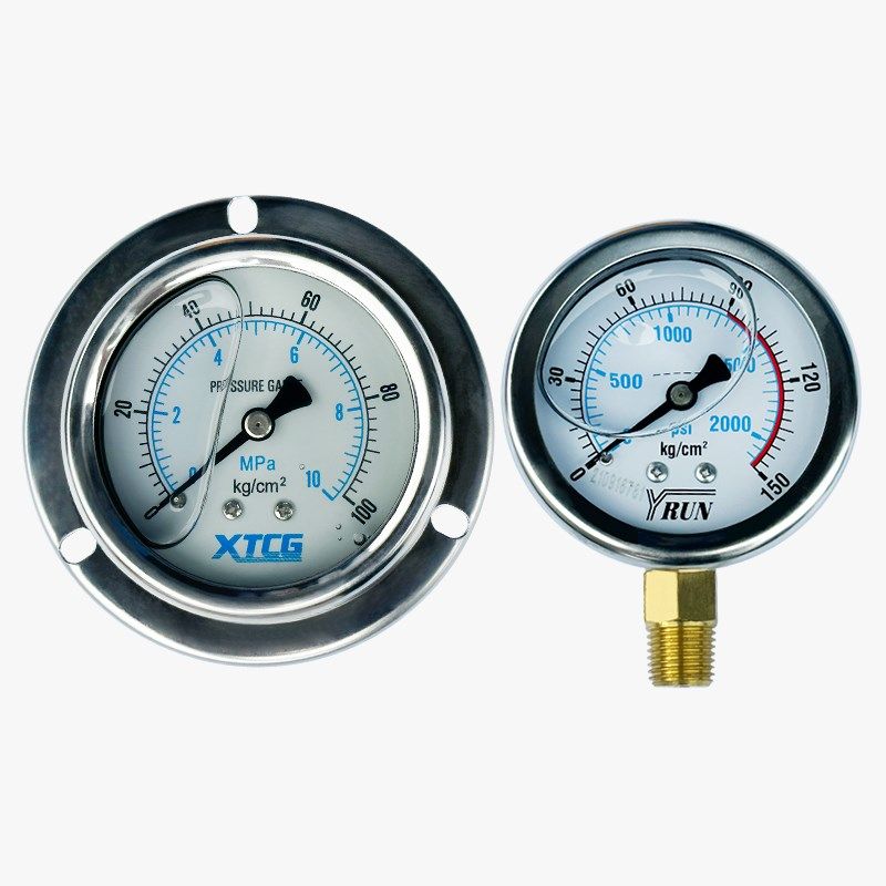 耐震压力表YN60油压表液压表YN-60 0-70/100/250/400/600KG MPA