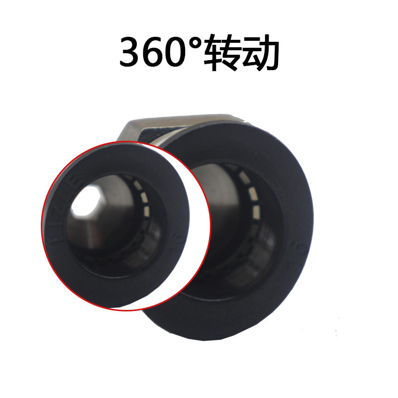 气动快插直通电磁阀气缸气管接头PC4 6 8 10 12 14 16MM2 3 4 6分