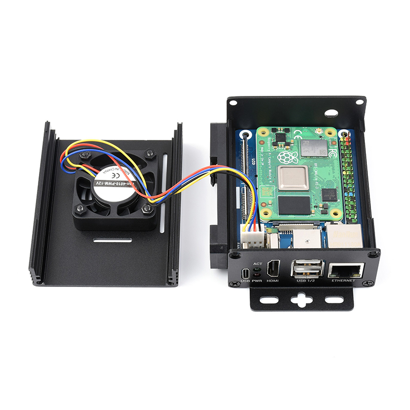 树莓派计算模块4代IO板基础底板 CM4核心板进阶版接口扩展板外壳