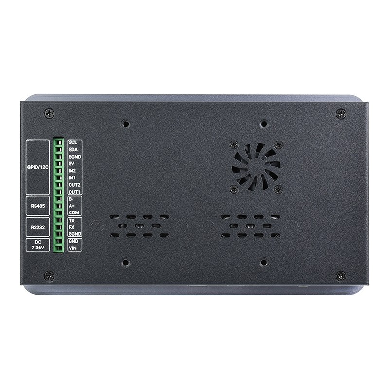 树莓派CM4 7寸触摸显示屏一体机套件 CM4核心板 IO底板铝合金外壳