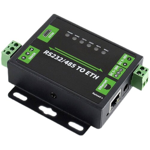 RS232/RS485转以太网模块 工业物联网串口服务器双向透传网关模块