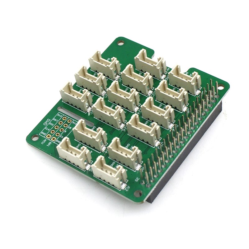 树莓派Raspberry Pi 3B+/4B Grove Base Hat传感器I2C数字扩展板