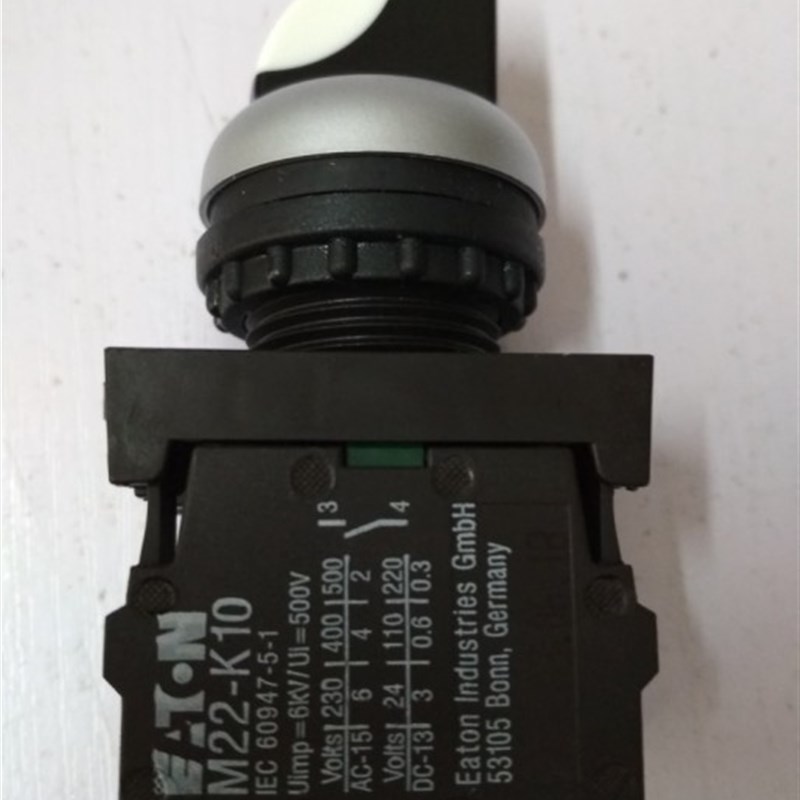 正品伊顿穆勒 ETN MOELLER 2位 3位3档旋钮开关 M22-WRK3 M22-K10
