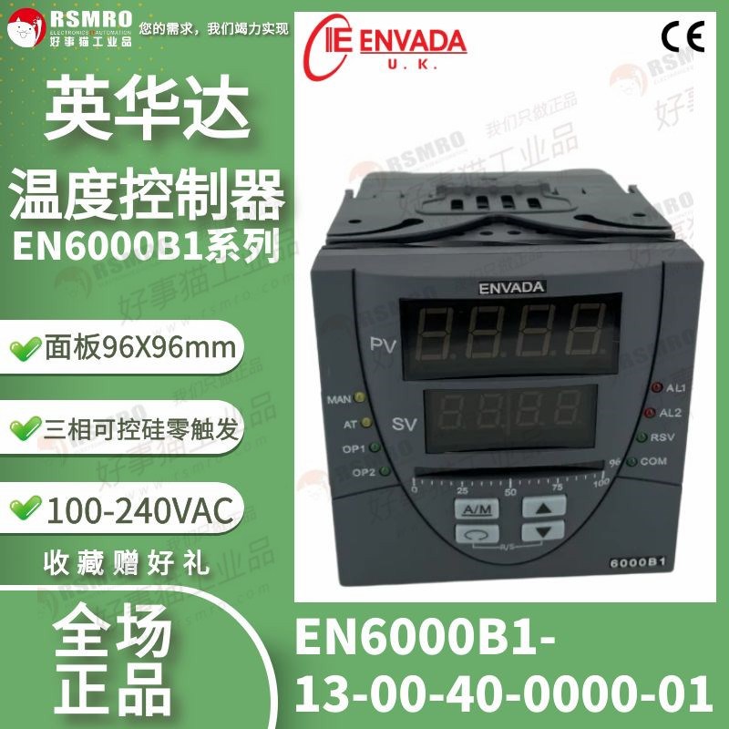 EN6000B1-13-00-40-000-01ENVADA温度仪表可控硅过零触发100-240V