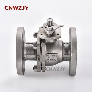 日标304不锈钢法兰球阀Q41F-10K 20K浮动手动蒸汽高温阀门WCB加厚