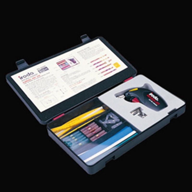 台湾爱烙达iroda MJ-600K 微型瓦斯热风枪套装(带热缩套管)