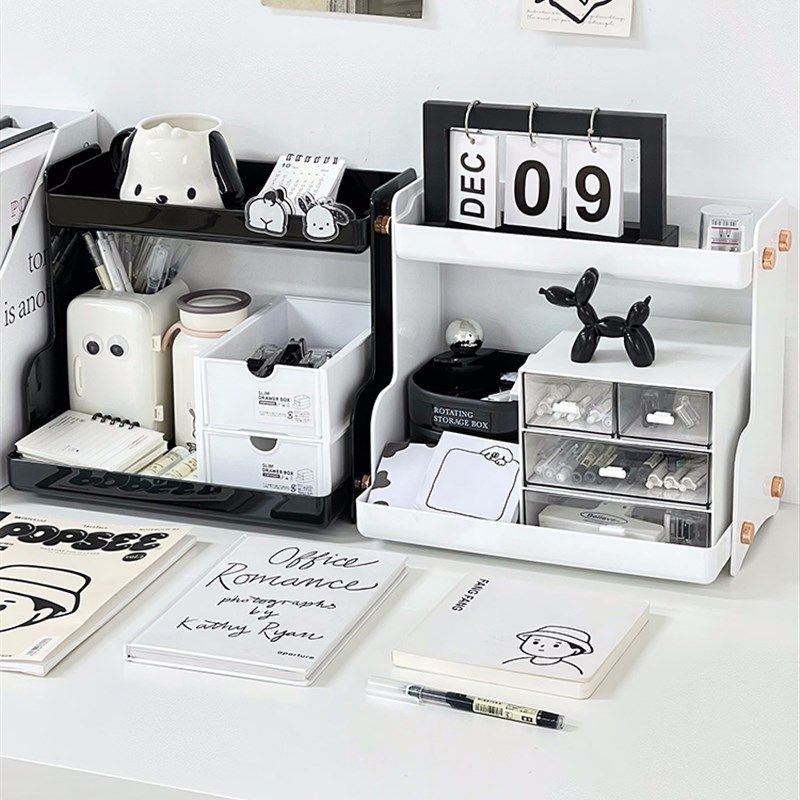 收纳盒桌面抽屉家用学生宿舍书本文具大容量叠加式整理盒置物架,纺织面料/辅料/配套,服装加工设备,淘宝优惠券,粉丝福利购,淘宝优惠卷