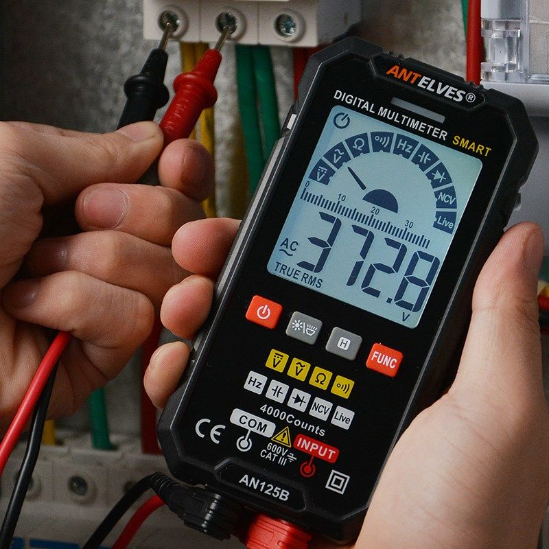 大屏万用表全智能数字高精度维修电工小型多功能数显万能表全自动