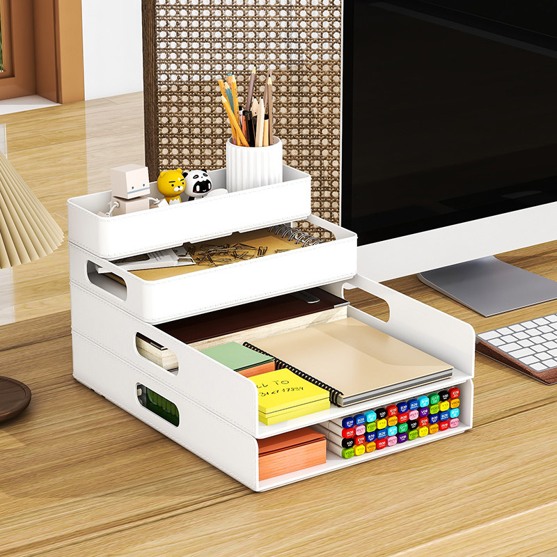 a4桌面收纳盒办公室文件资料整理置物架书桌抽屉笔试卷书本柜,搬运/仓储/物流设备,其他起重搬运设备,淘宝优惠券,粉丝福利购,淘宝优惠卷