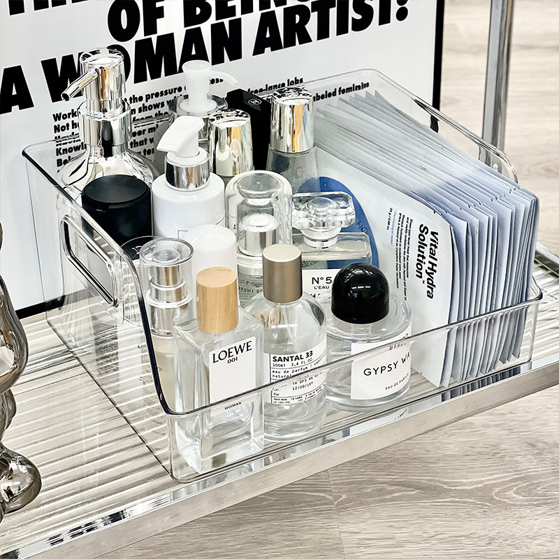 透明桌面收纳盒化妆品学生书本整理置物架书立架盒子简约风ins风,机械设备,矿山专用设备,淘宝优惠券,粉丝福利购,淘宝优惠卷