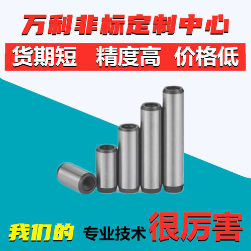 带螺孔定位销/内螺纹圆柱销/攻牙销 MSTP10/12/13-15/20/25/30/35
