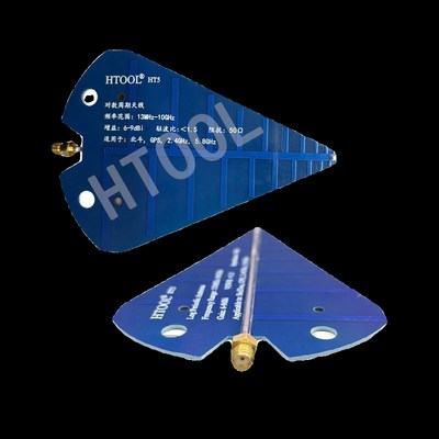 HT5对数周期天线1.3-10GHz 全频段高增益定向接收天线uwb信号增强