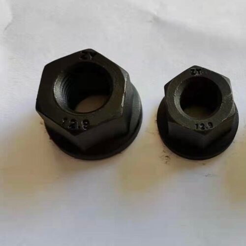 加硬法兰螺母12.9级 正品  带垫六角 模具压板螺丝 M16M18M20M24