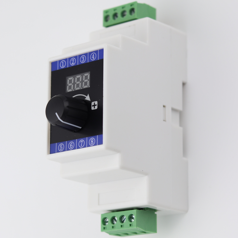 导轨式安装电流0/4-20mA信号发生器AC220V模拟量变频阀门开度控制