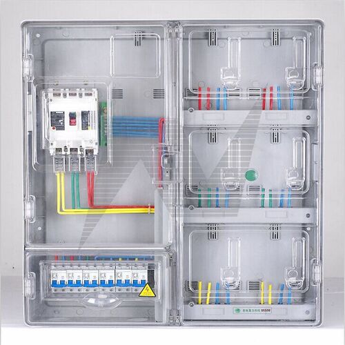 单相6表位电表箱,电表箱壳体 空箱子