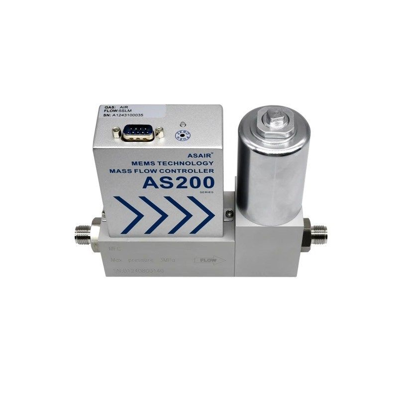 奥松MEMS高精度MFC气体质量流量控制器微小气体空气流量计 AS200B