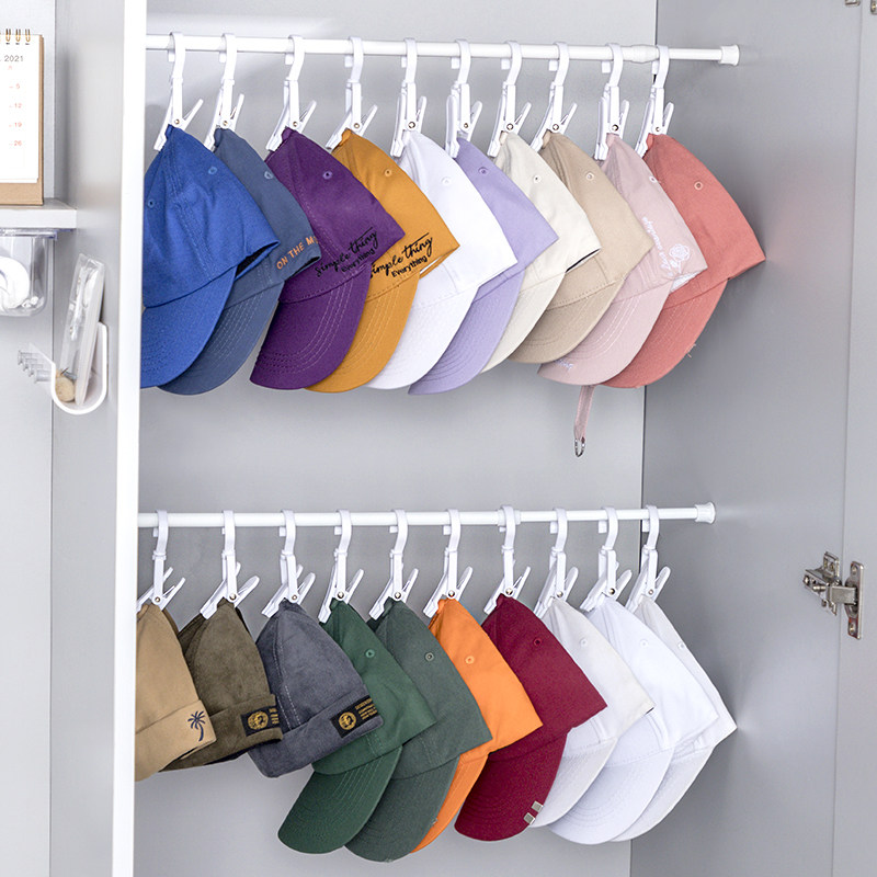 挂帽子收纳架挂钩宿舍整理神器免安装衣柜伸缩撑杆夹子放帽置物架,搬运/仓储/物流设备,其他起重搬运设备,淘宝优惠券,粉丝福利购,淘宝优惠卷