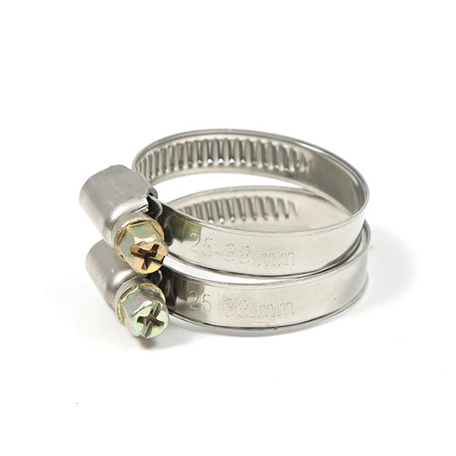 整袋100只德式半钢喉箍201不锈钢喉箍抱箍十字卡箍带宽9mm 12 16