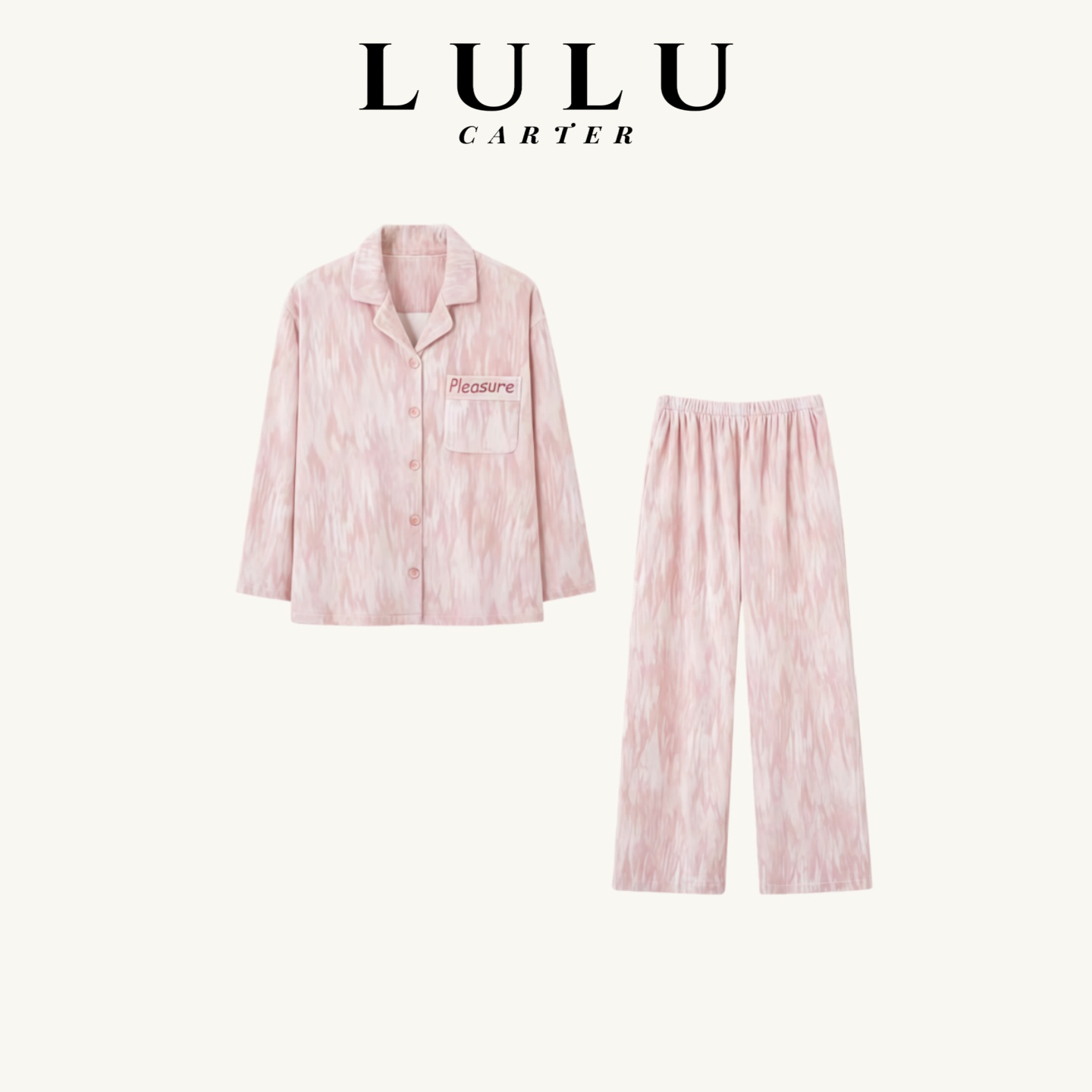 简约轻奢高级感海岛绒可外穿睡衣