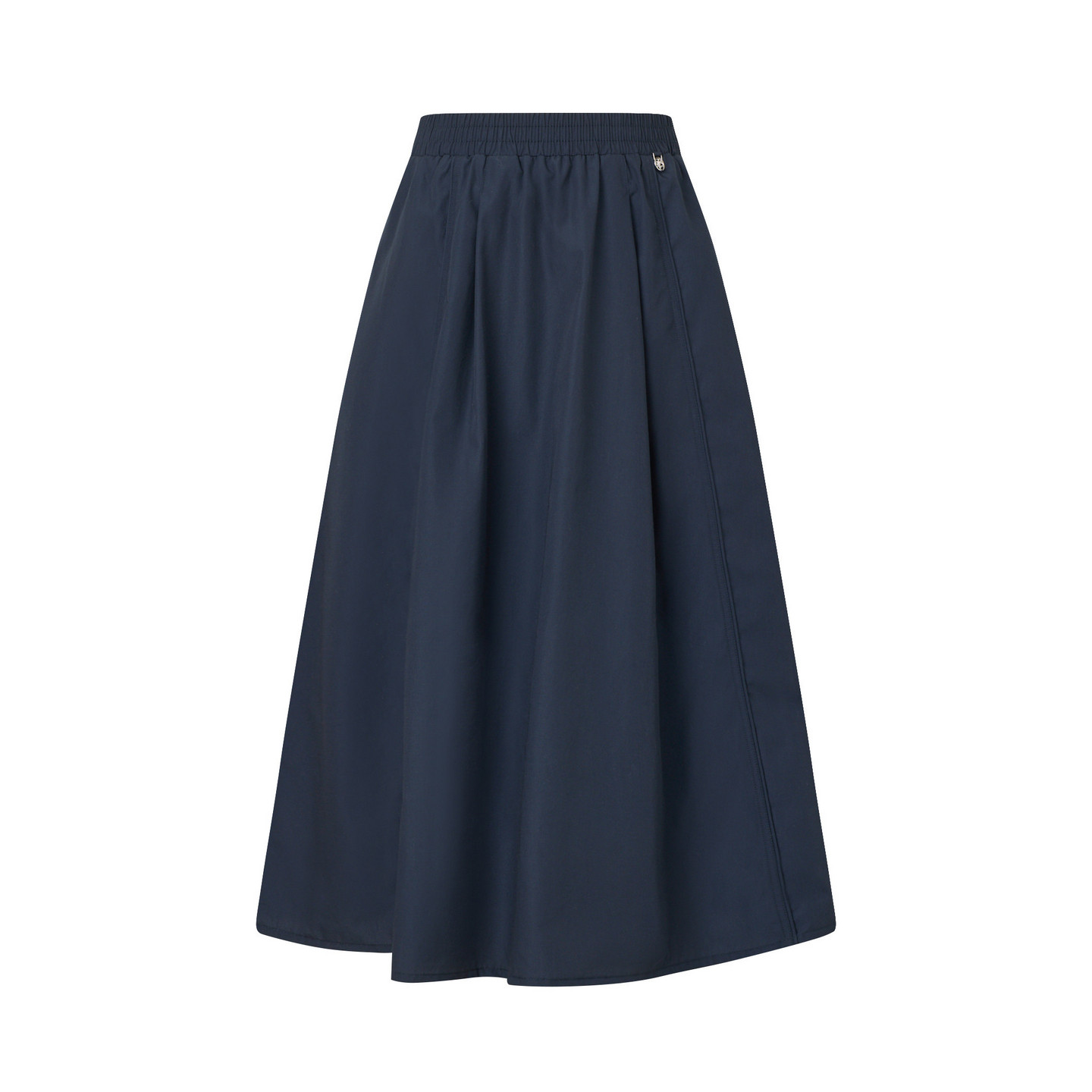 POLOWALK女士半裙2026春夏裤新款简约纯色松紧腰A字中长