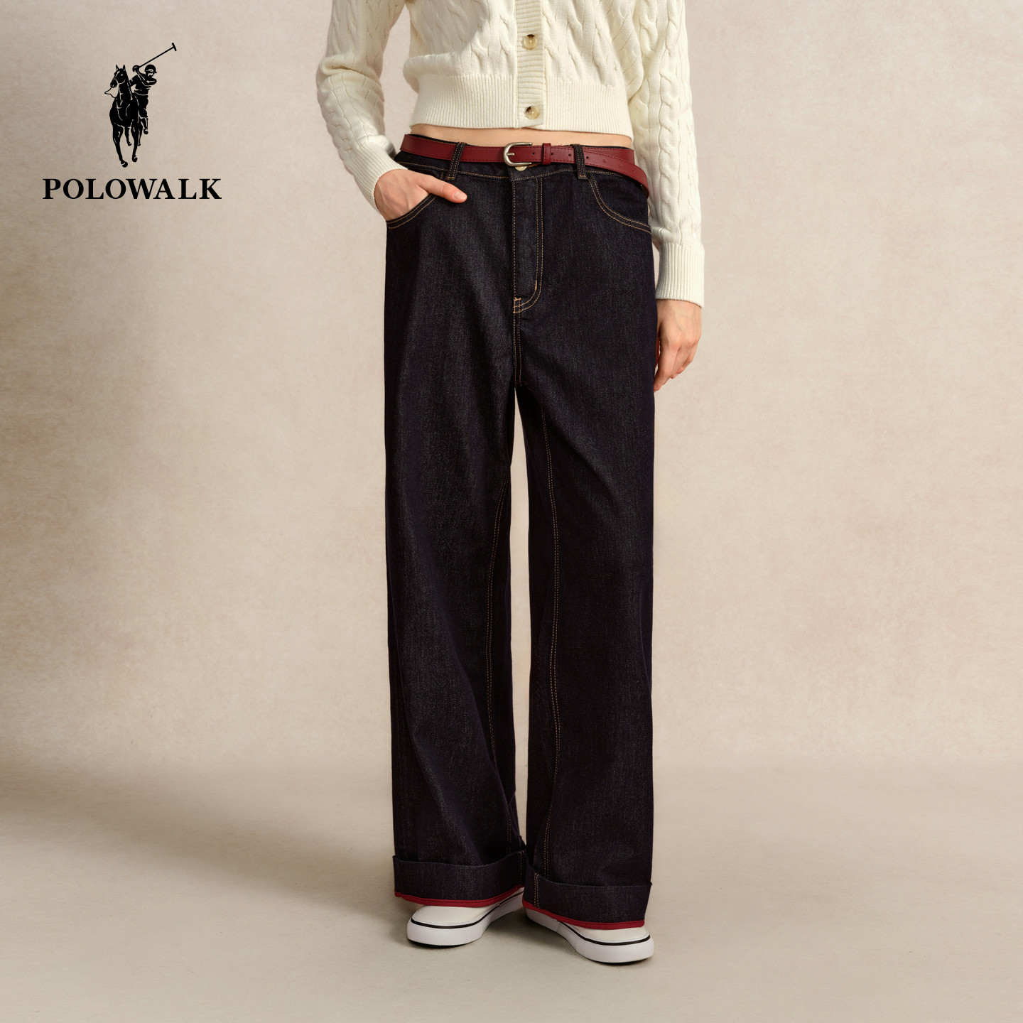 POLOWALK2026秋冬裤新品牛仔裤