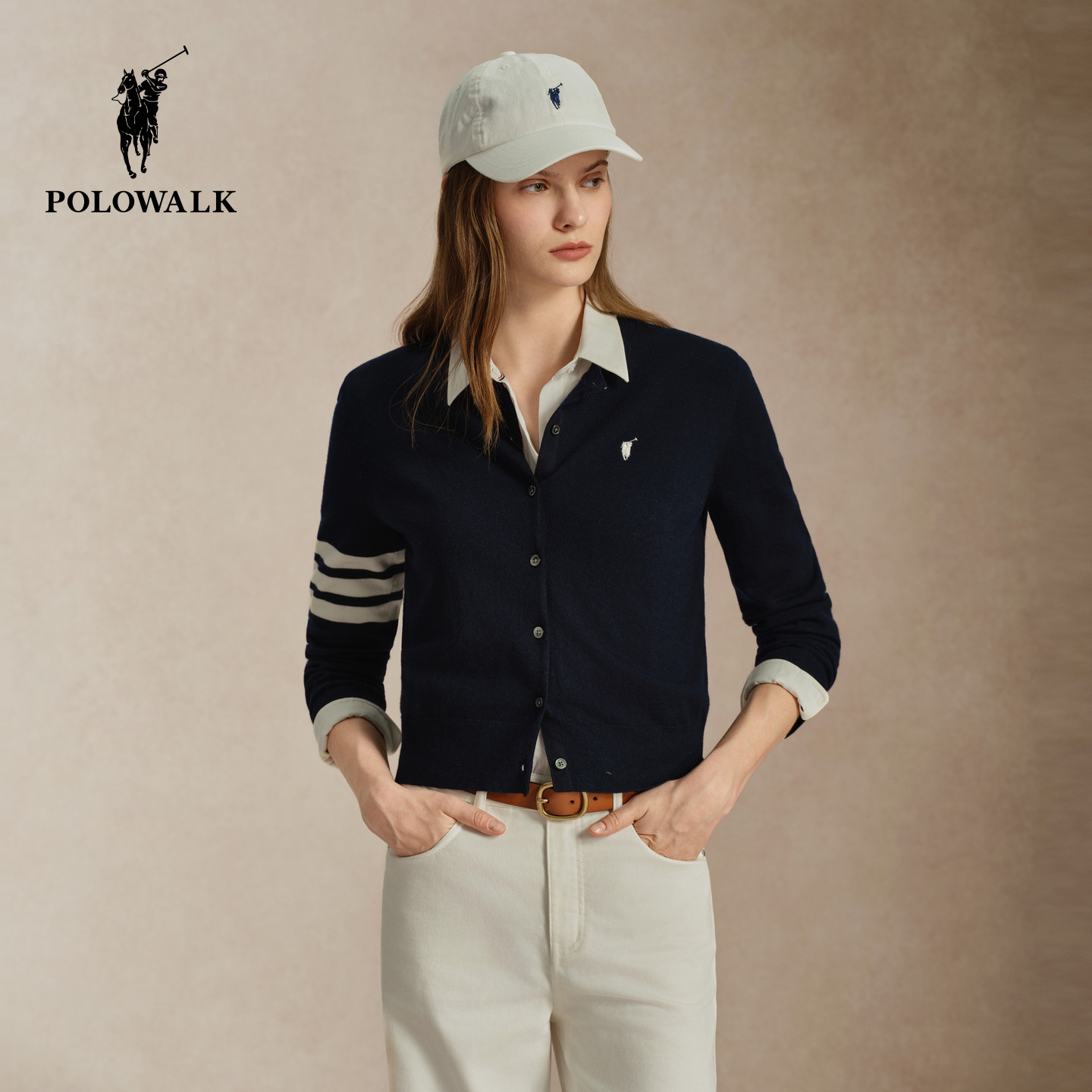 POLOWALK2026秋季新品长袖针织衫
