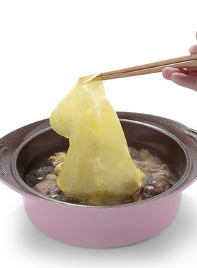 厨房煲汤去浮沫吸油膜煮汤喝汤去汤油吸油纸吸油棉食品烹饪滤油纸