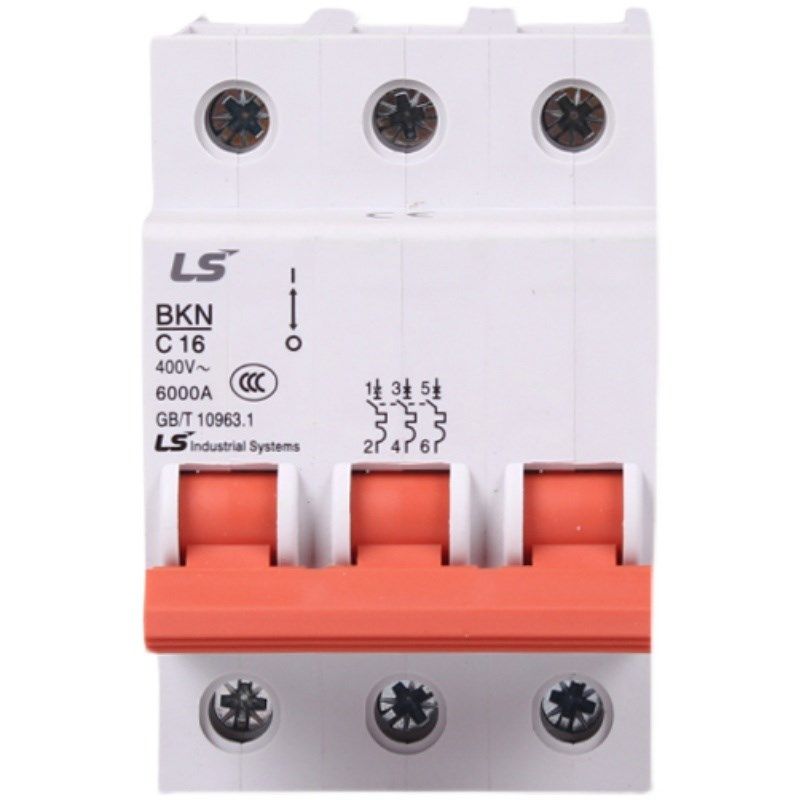 原装LG/LS微型小型断路器BKN-1P/2P/3P/4P C型空气开关D型16A 32A