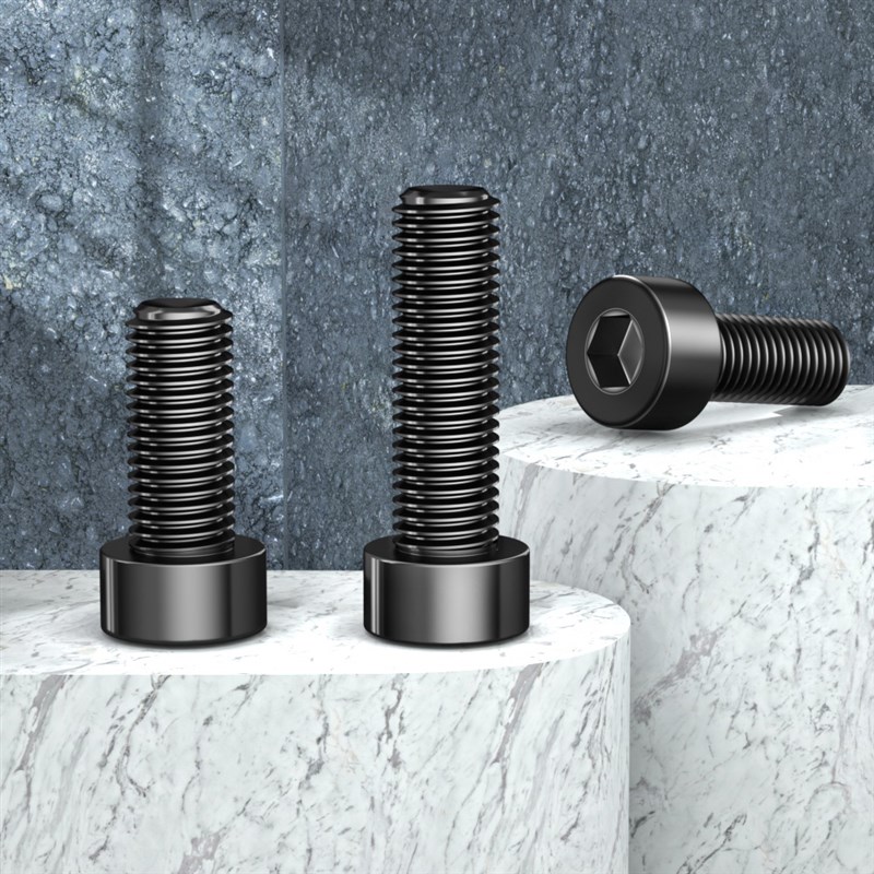 8.8级高强度全牙内六角杯头螺栓圆柱螺丝钉 M3M4M5M6M8M10M12-M30