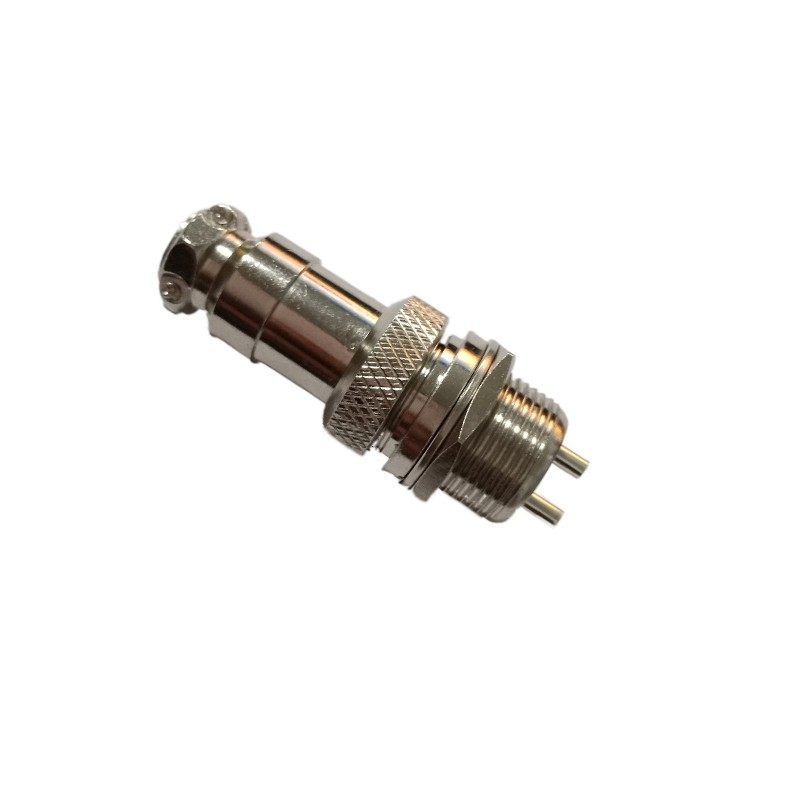 航空插头 GX16插头插座2芯3芯4芯5芯6789芯10芯公头加长板后穿墙