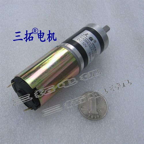28mm行星减速直流电机 高扭矩行星齿轮减速马达 配耐用钢管电机