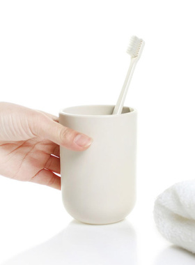 简约日式漱口杯磨砂杯子儿童情侣旅行洗漱杯牙缸套装牙刷杯刷牙杯