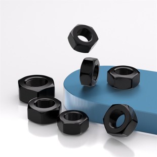 8.8级高强度细牙六角螺母幼牙螺帽螺丝帽 M64 M8M10M12M14M16M20