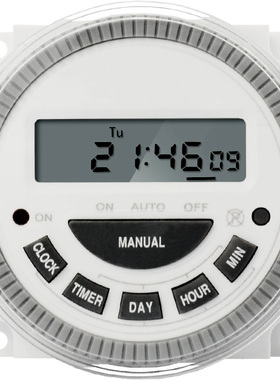 TM619H时控开关CN304E定时器两路异时工作常开常闭双路交换5P防尘