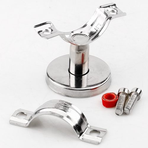 管支架带底座装饰盖304不锈钢固定管道卡箍紧固圆管托架管卡管夹