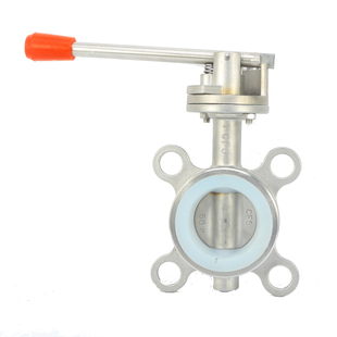 16P 不锈钢手动软密封法兰热销D71F D71X 10P工业级对夹蝶阀