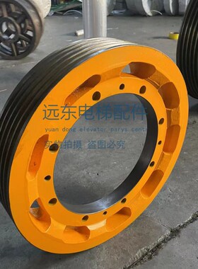 电梯主机轮JTYB-3P型号规格轮450*6绳*10钢丝绳适用于江南嘉捷