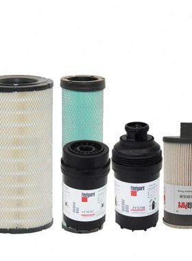 适用徐工挖机XE135 XE150D空滤机滤LF16352油水FS20019柴滤FF5706