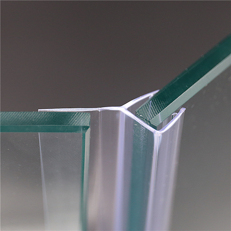 135度淋浴房玻璃门挡o水条 10mm厚度用 转轴侧防水条 密封条 阻水