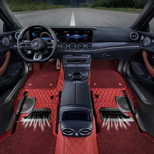 GLS450 22款 新奔驰E300L GLC260L GLE真皮360航空软包脚垫 S350L